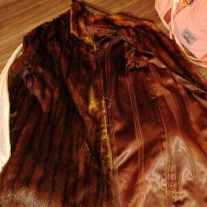 Real Fur Coat with silk lining